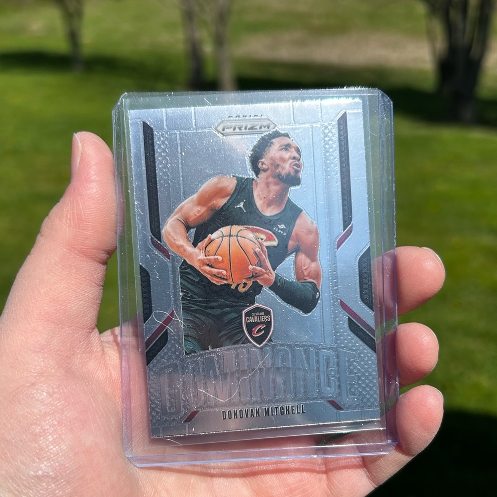 Panini Silver Prizm Donovan Mitchell Cleveland Cavaliers Card Dominance